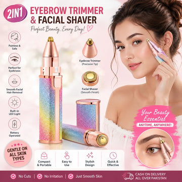 2-in-1 Electric Hair Remover — product view 1