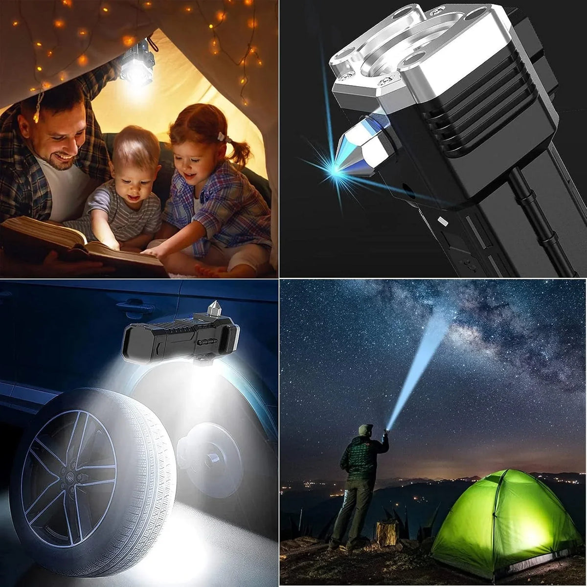 Rechargeable LED Flashlight — product view 2