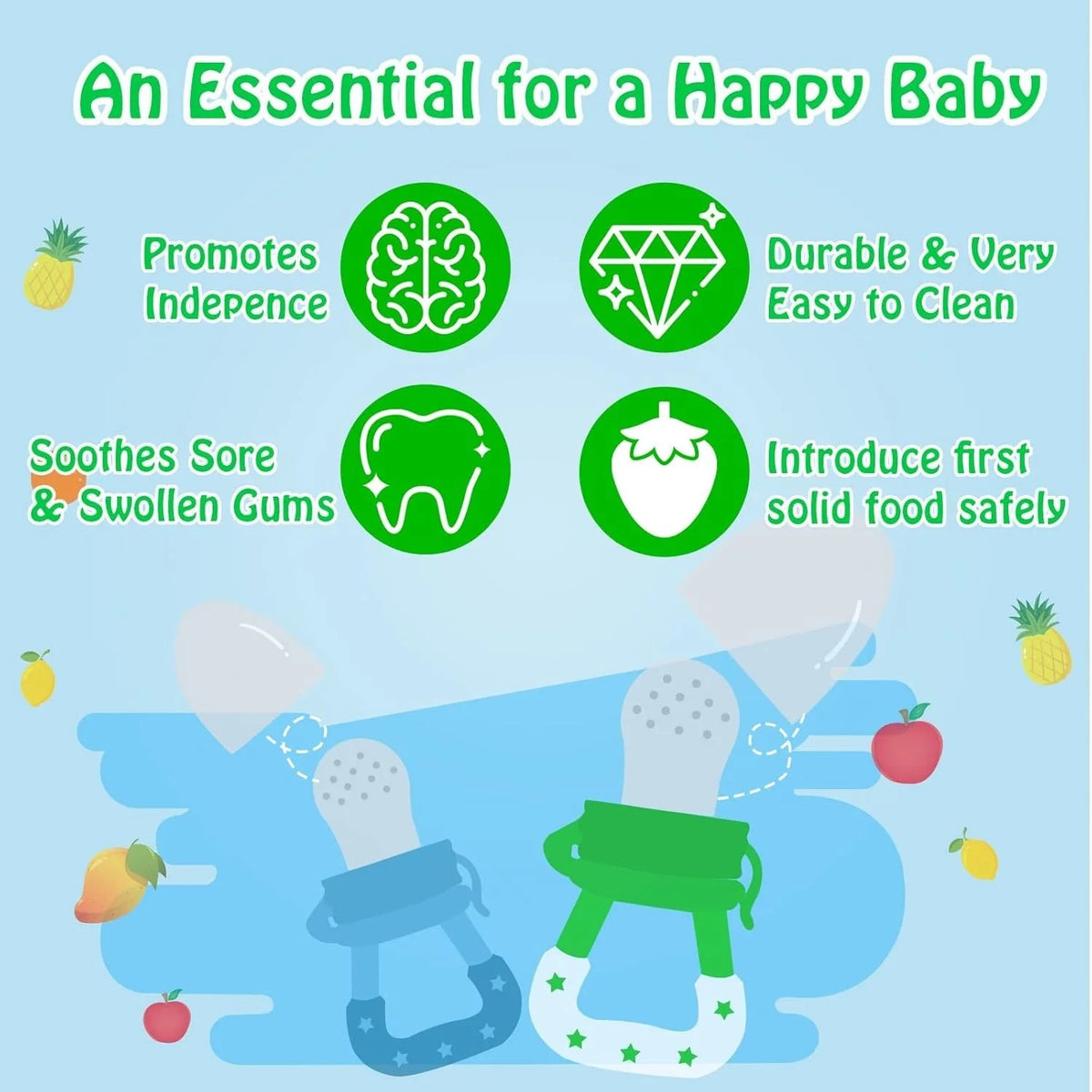 Baby Fruit Feeder Pacifier — product view 4