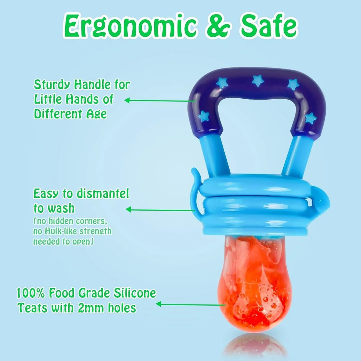 Baby Fruit Feeder Pacifier — product view 7