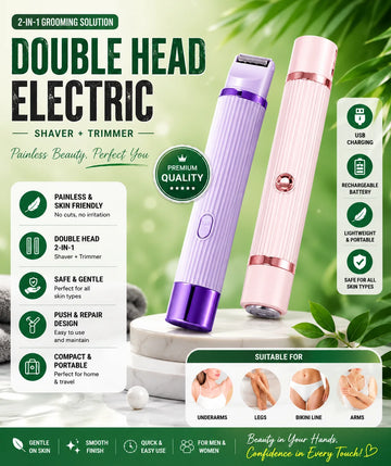 Dual-Head Women's Shaver — product view 1