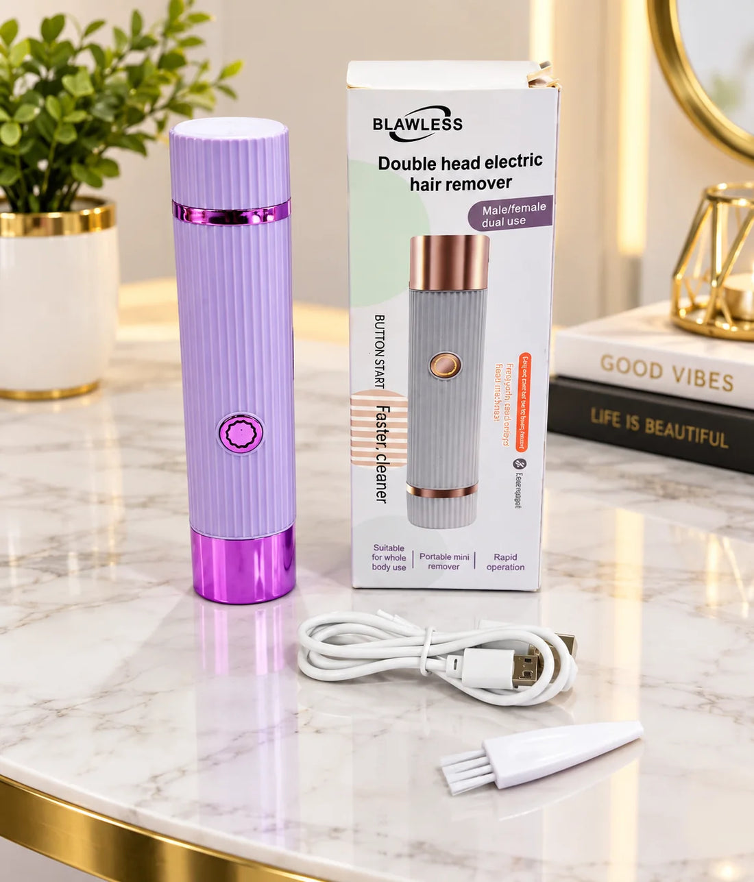 Dual-Head Women's Shaver — product view 1