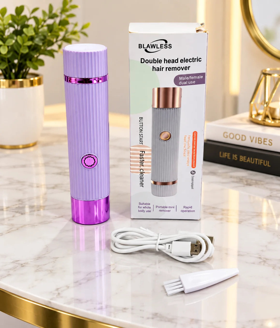 Dual-Head Women's Shaver — product view 2