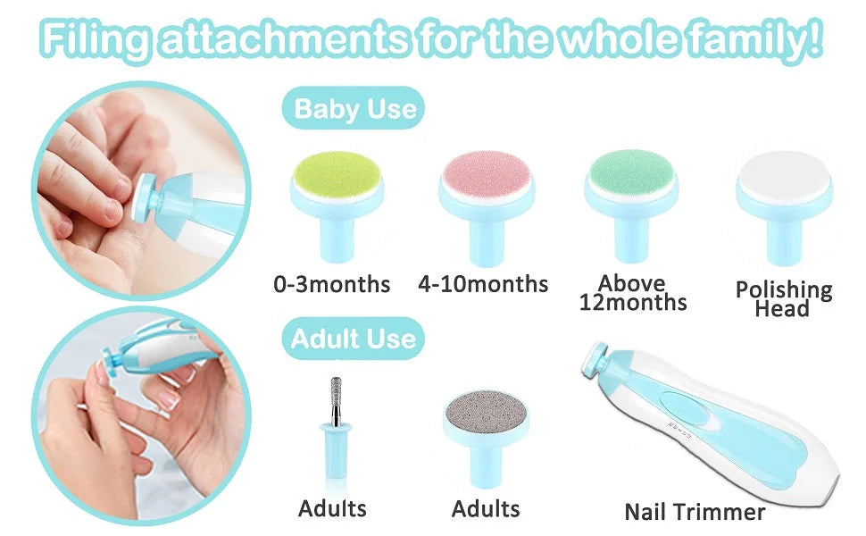 Electric Baby Nail Trimmer — product view 3