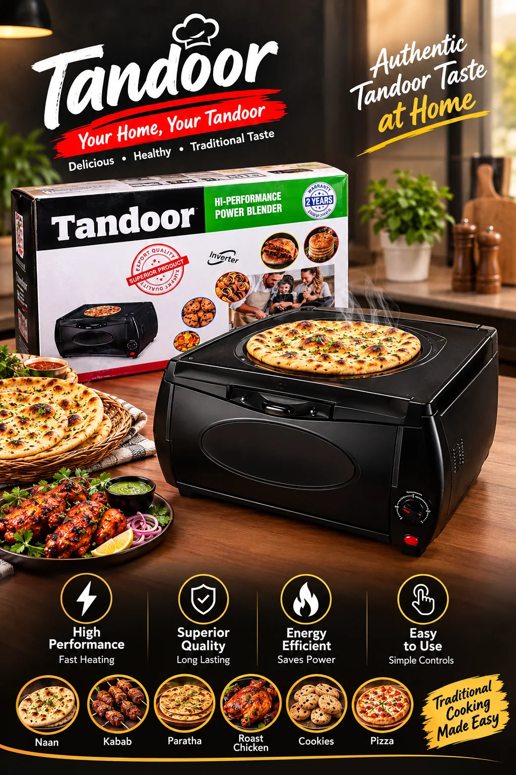 Electric Tandoor Oven — product view 1