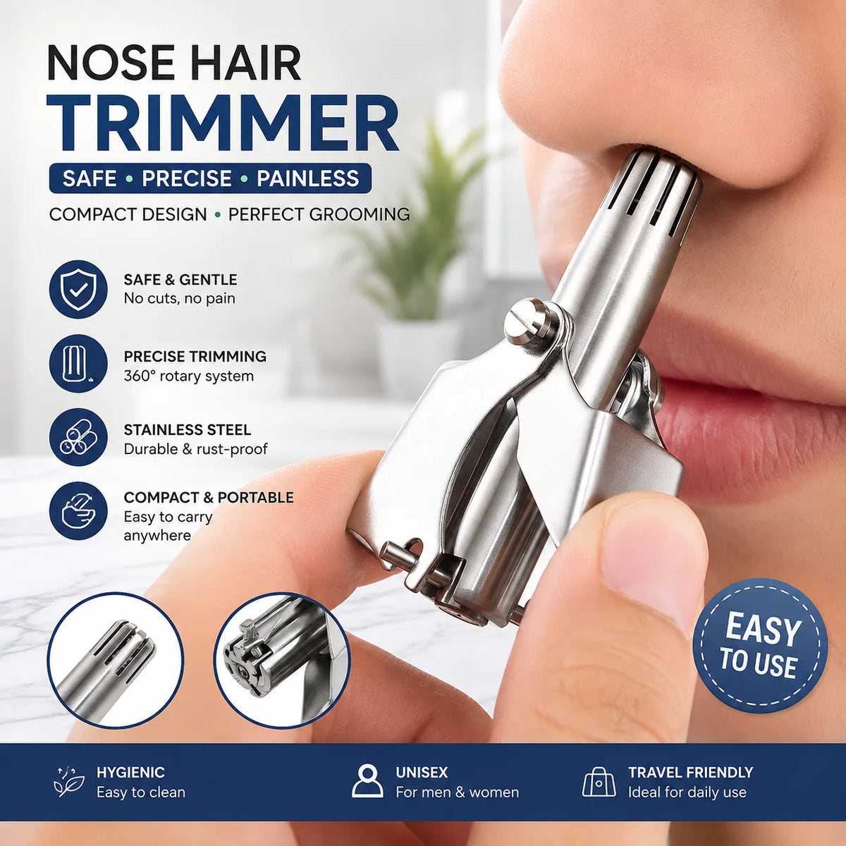 Manual Nose & Ear Trimmer — product view 1