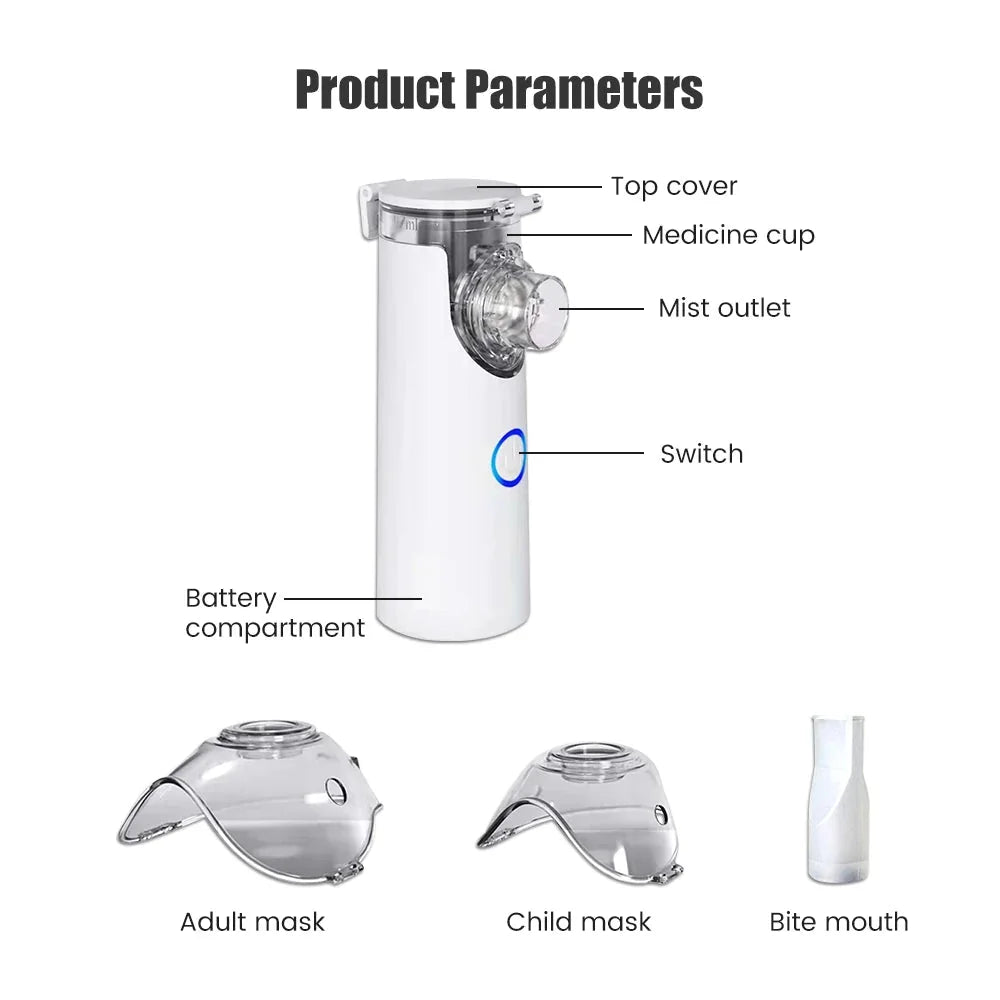 Portable Mesh Nebulizer — product view 7