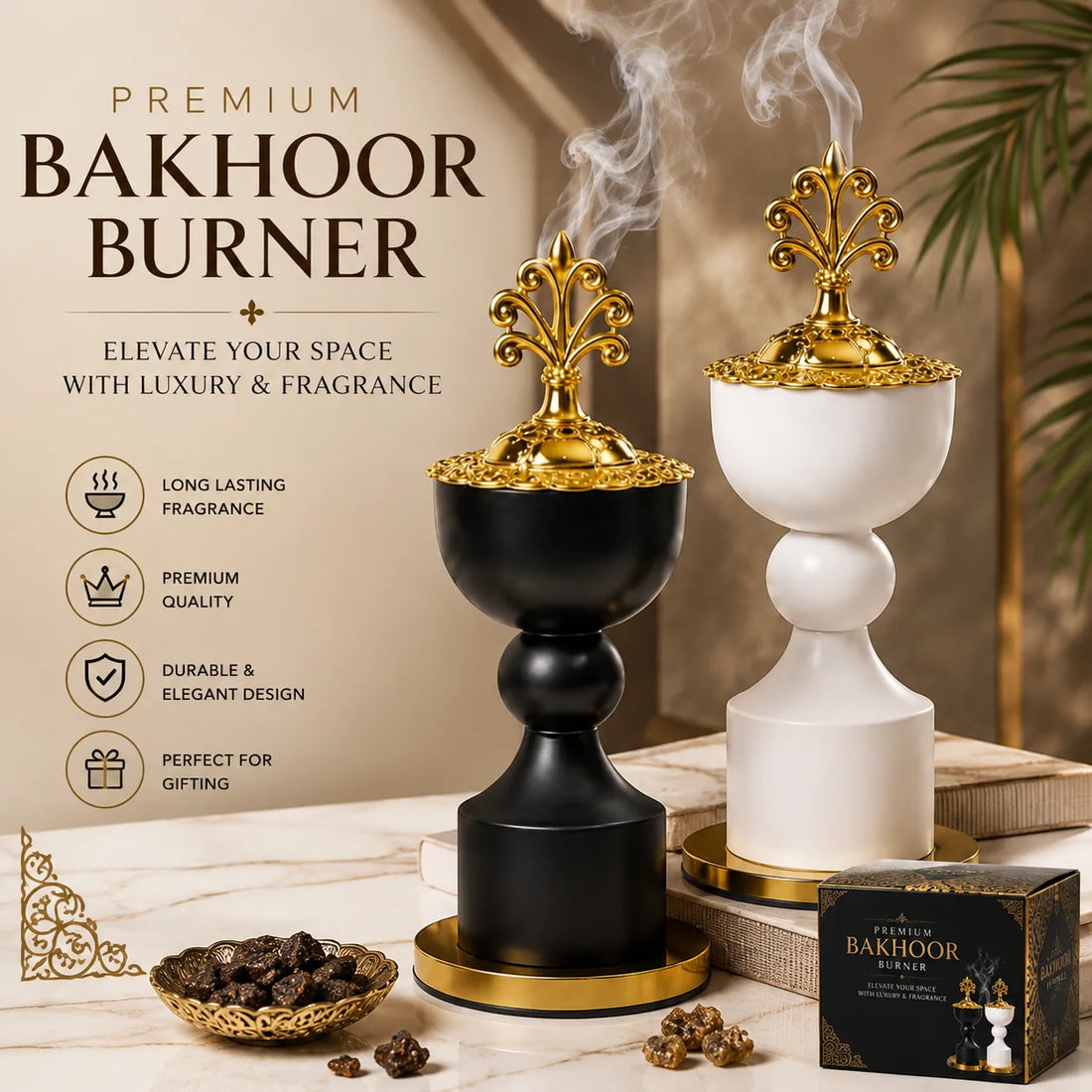 Premium Bakhoor Burner — product view 1