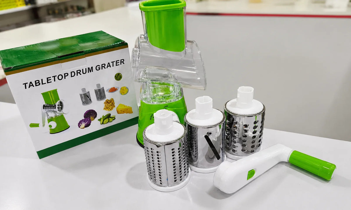 Rotary Vegetable Cutter & Grater — product view 2