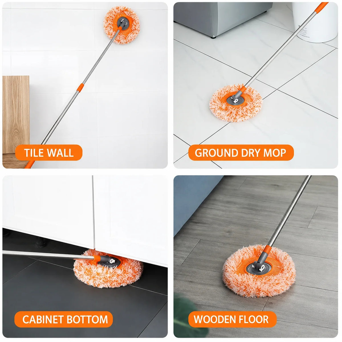 Sunflower Microfiber Floor Mop — product view 2